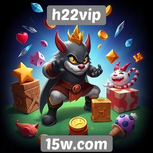 h22vip oferece ampla variedade de jogos online